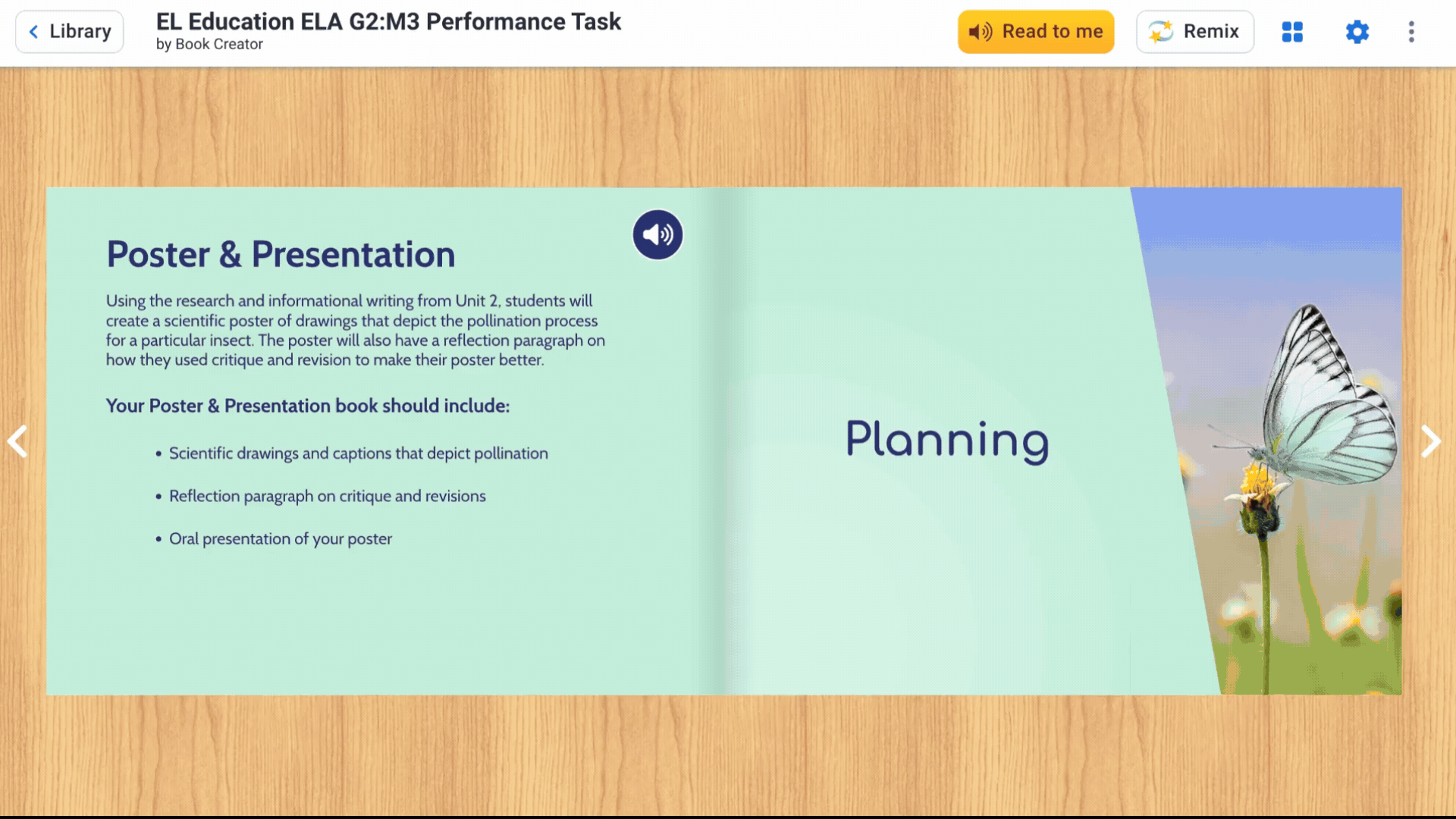 GIF of performance task