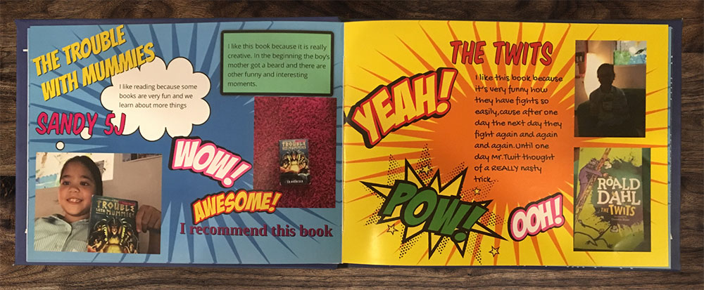 Printed version of Book Week book