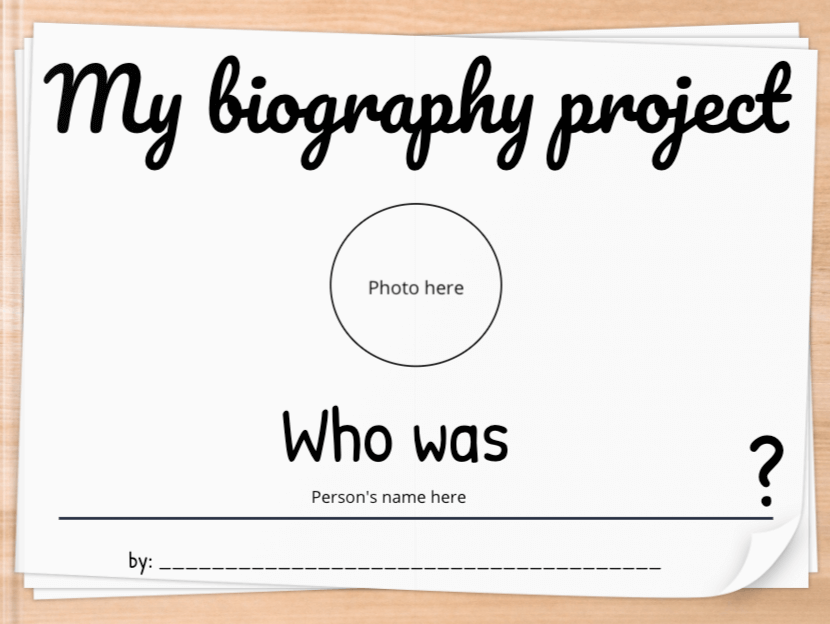 My Biography Project