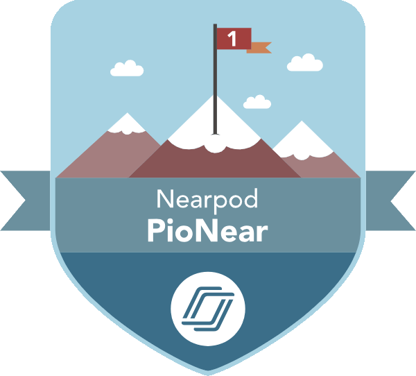 Nearpod PioNear badge