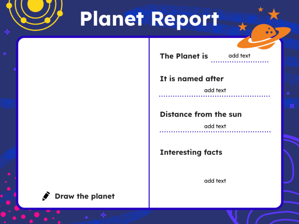 Planet Report Template