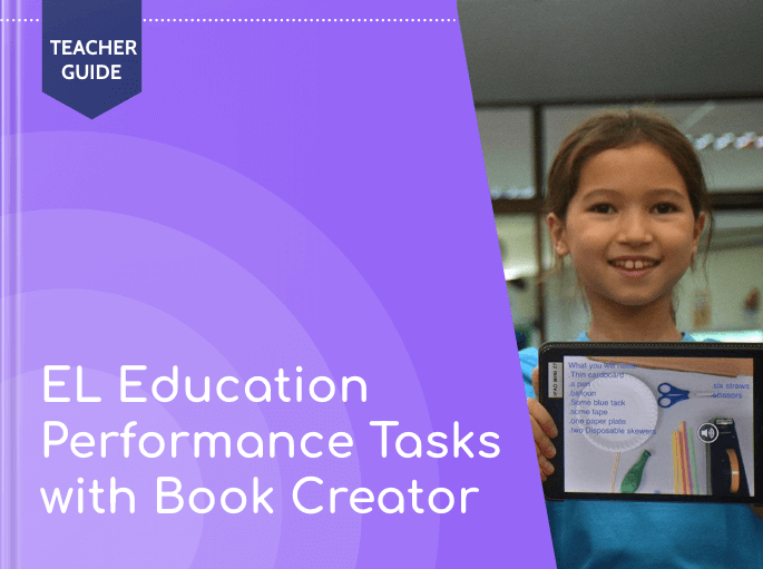 EL Education Performance Tasks With Book Creator Cover