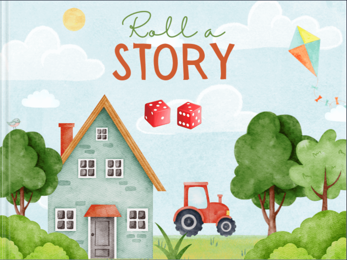 roll a story book cover